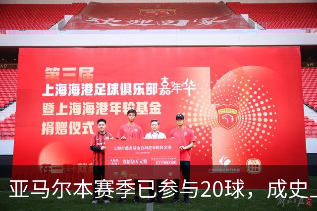 亚马尔本赛季已参与20球，成史上第三快单赛季贡献10球10助球员